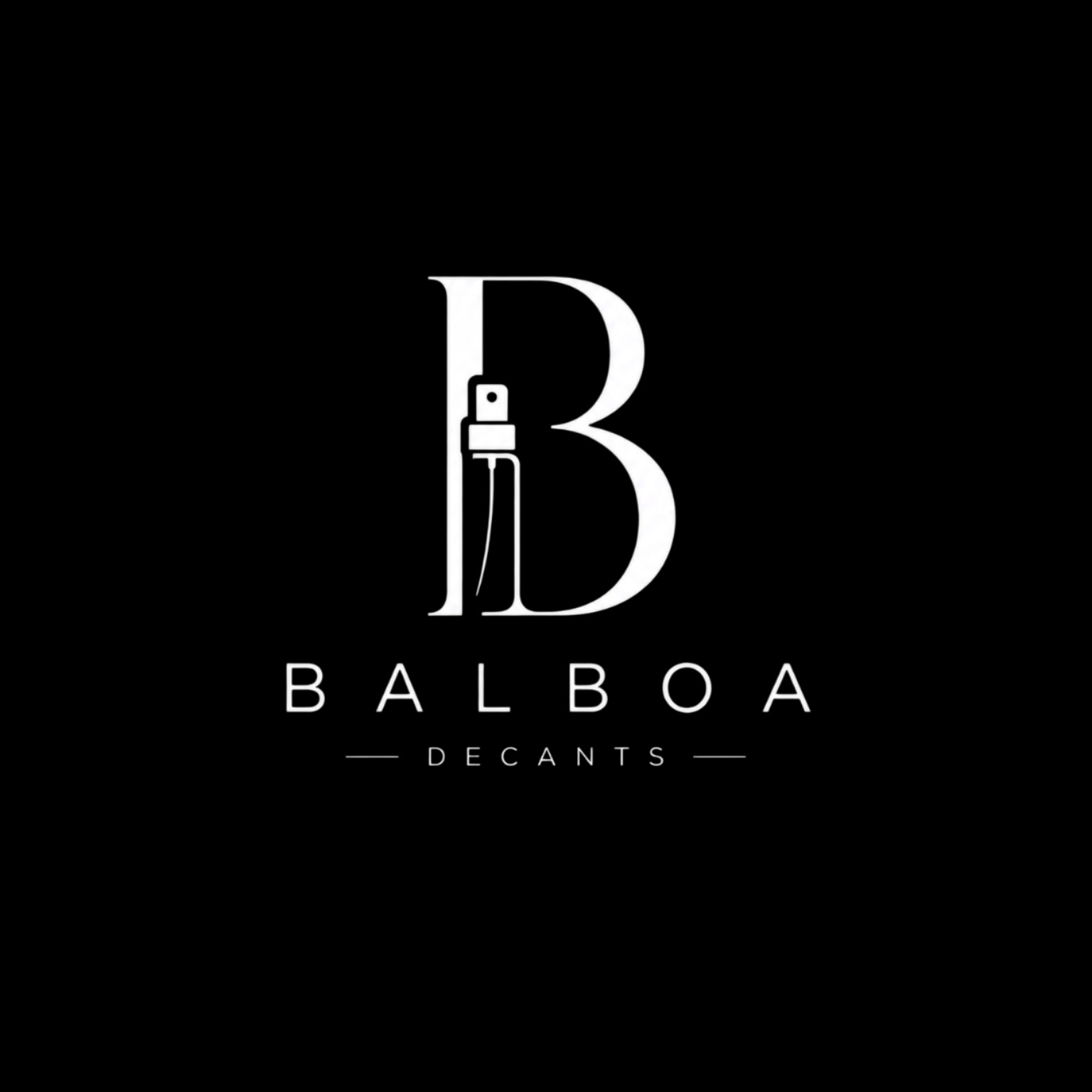 Balboa Decants — logo oficial